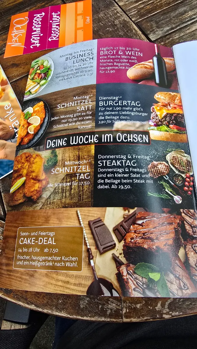 Speisekarte photo 9
