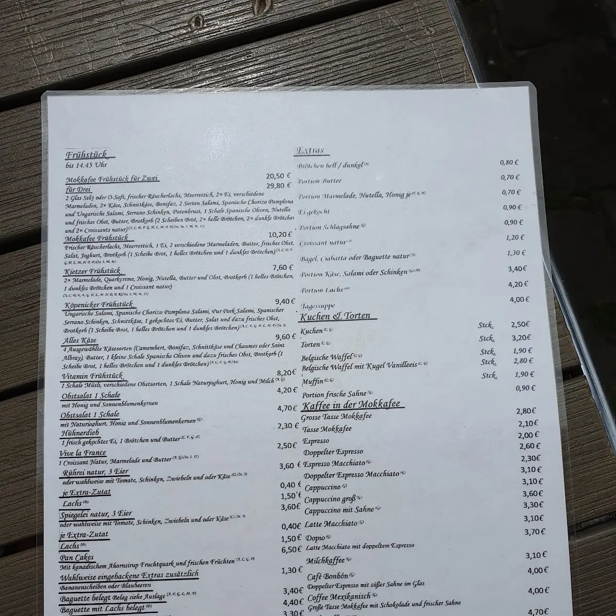 Speisekarte photo 8