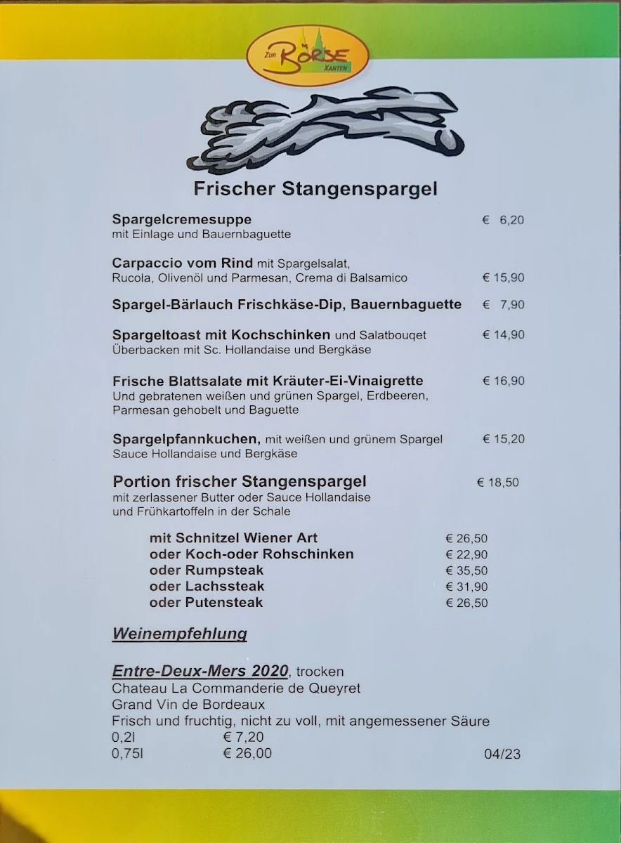 Speisekarte photo 2