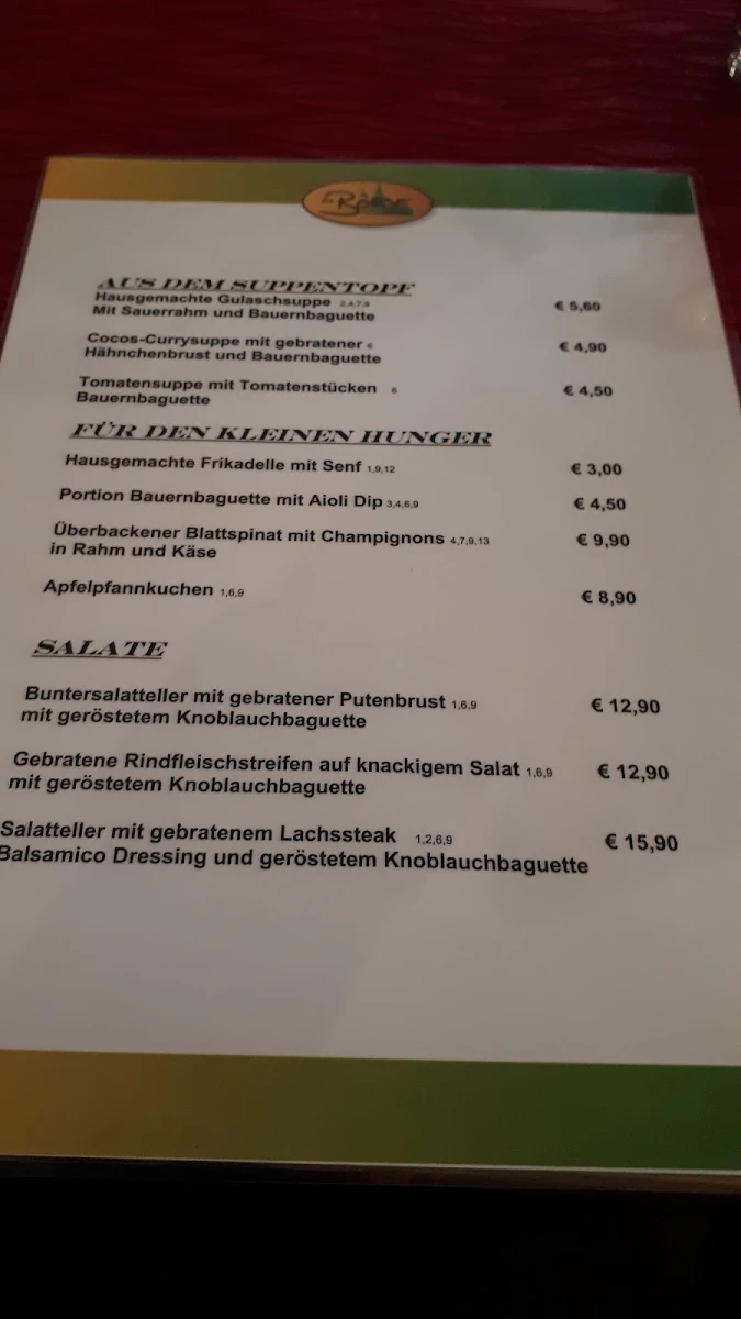 Speisekarte photo 6