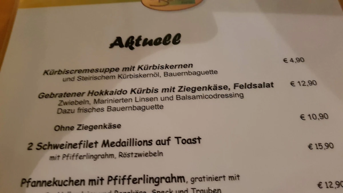 Speisekarte photo 8
