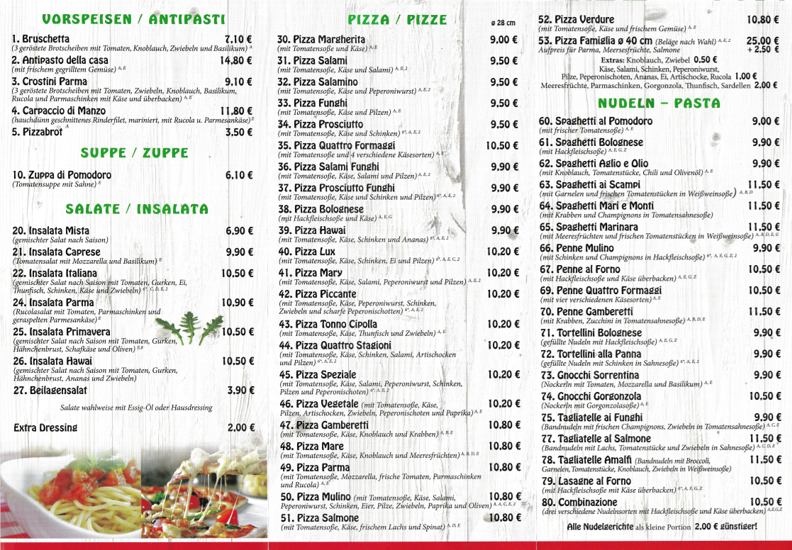 Speisekarte photo 1