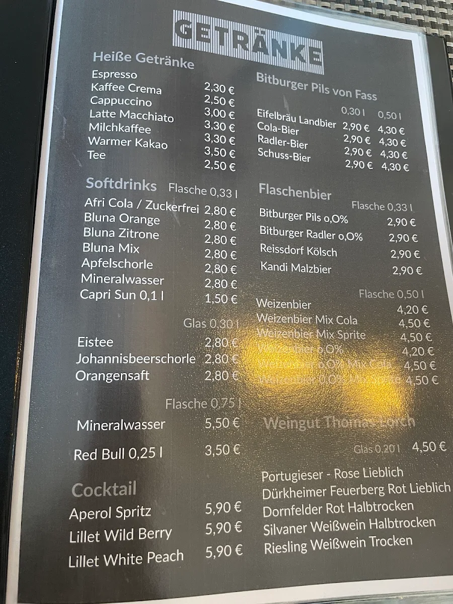 Speisekarte photo 3