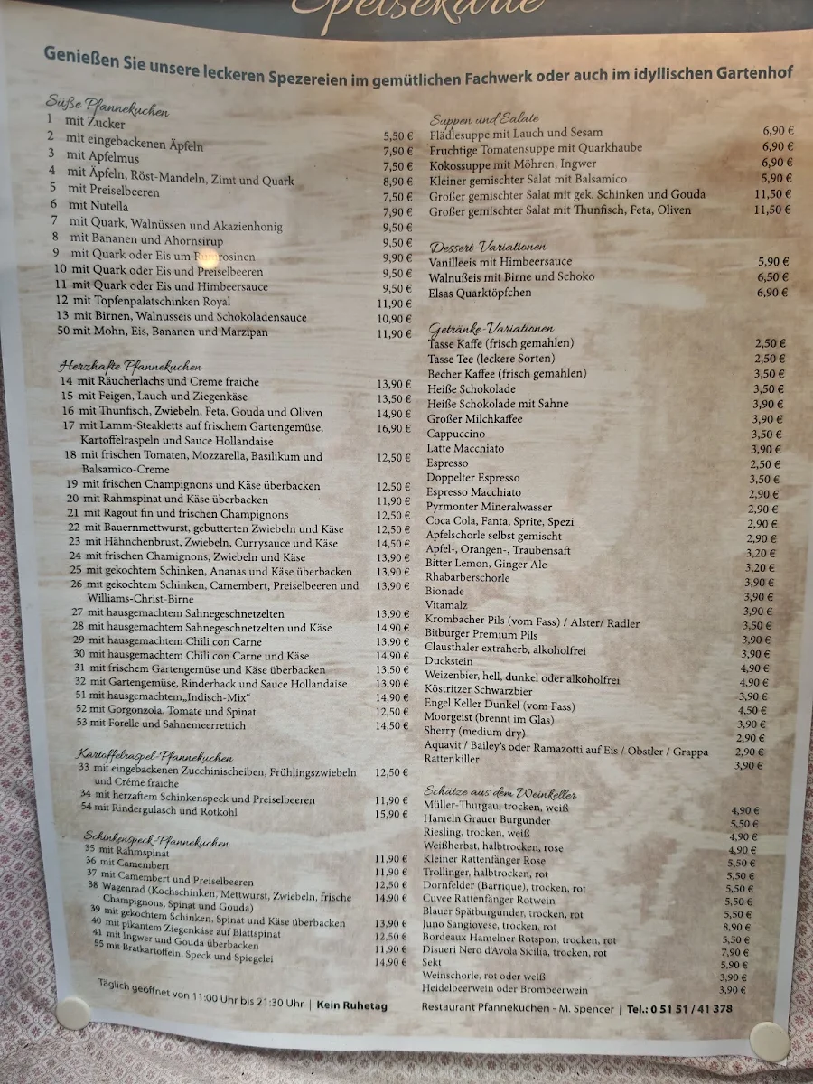 Speisekarte photo 5