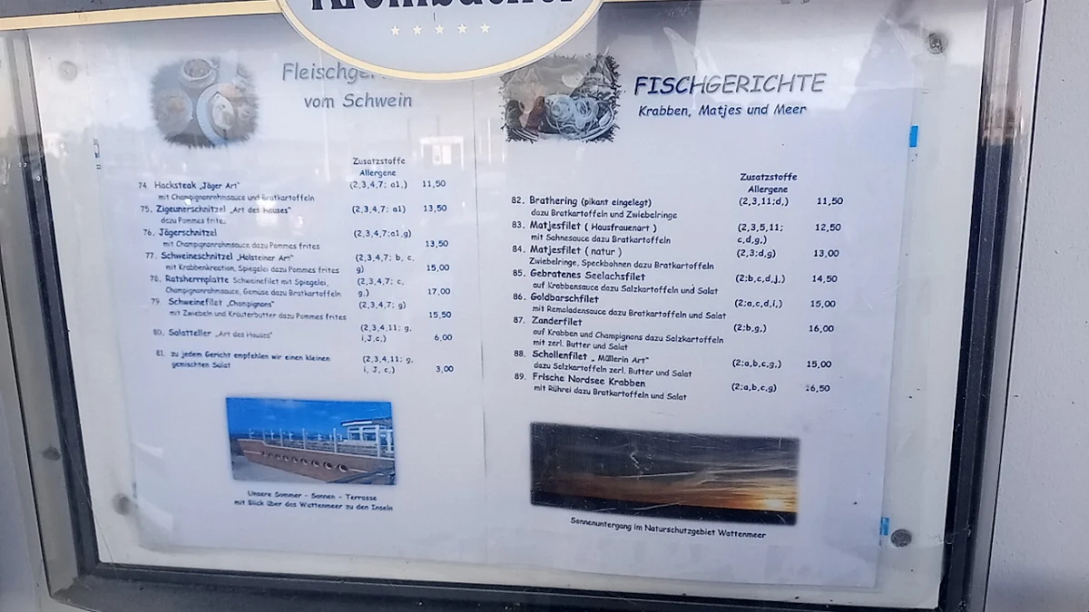 Speisekarte photo 2
