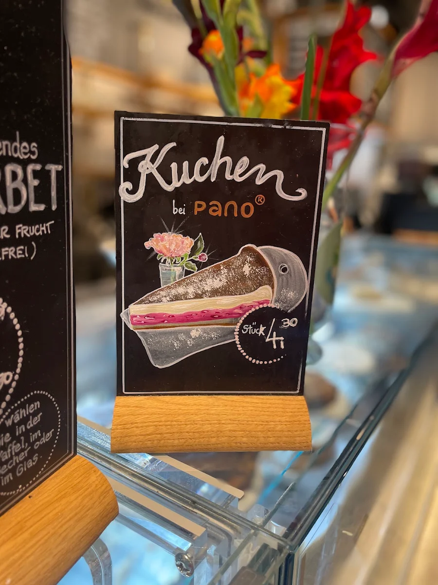 Speisekarte, PANO - Brot & Kaffee