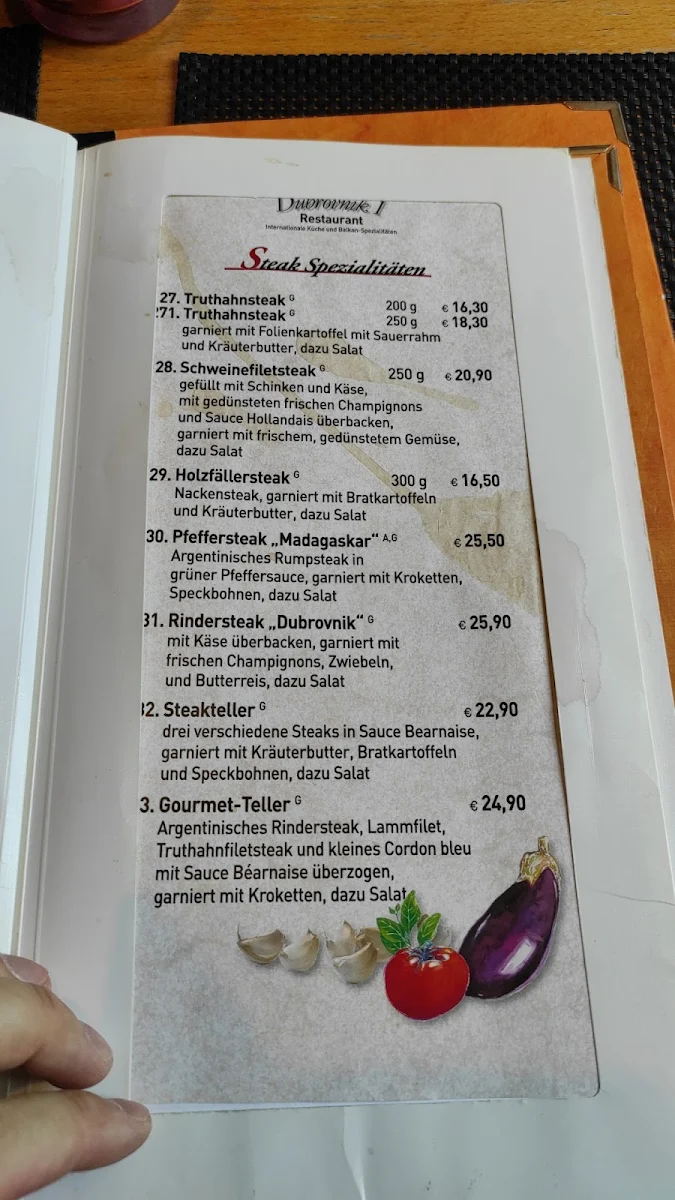 Speisekarte photo 2