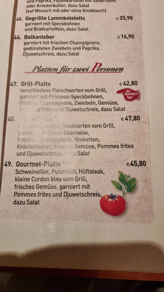 Speisekarte photo 5