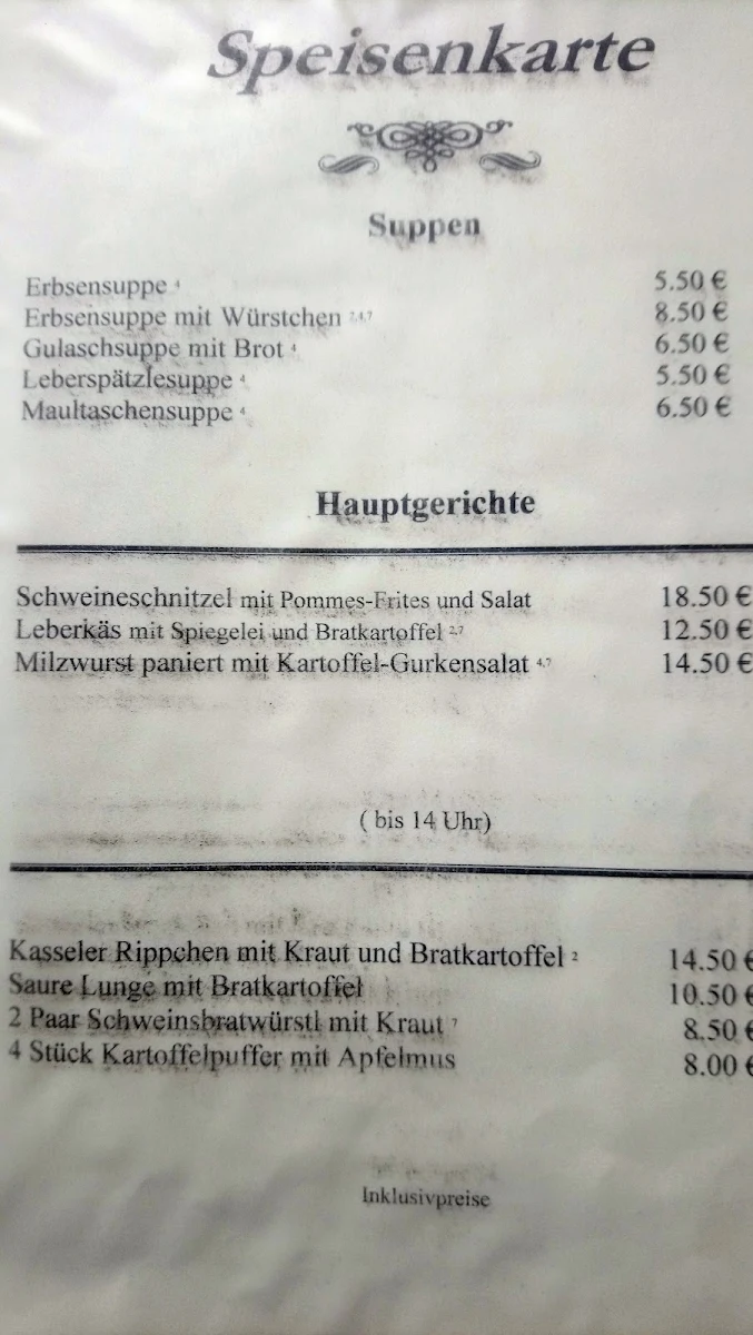 Speisekarte photo 9