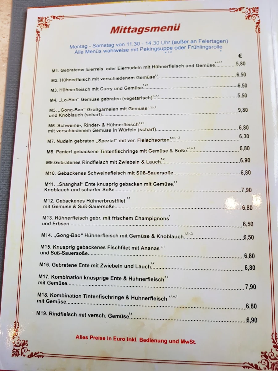 Speisekarte photo 4