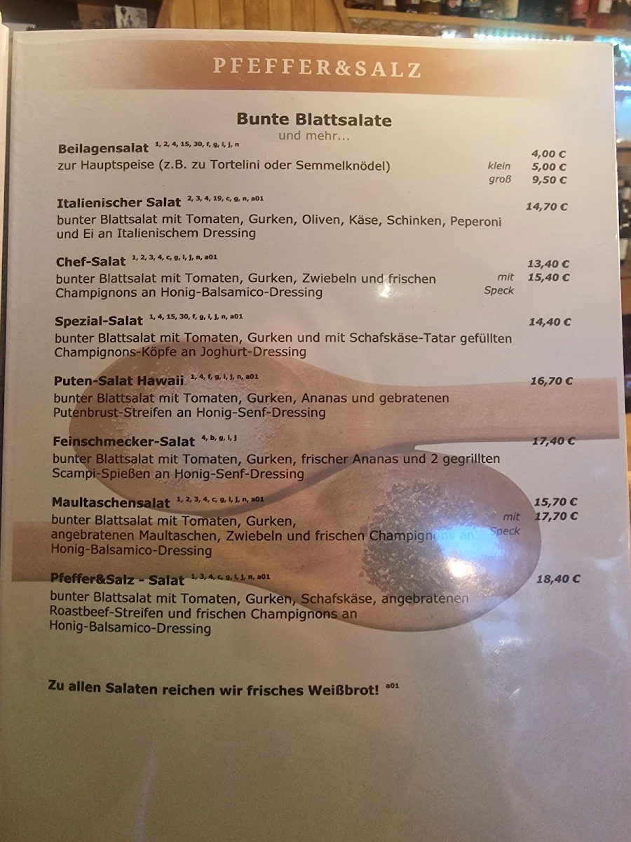 Speisekarte photo 1