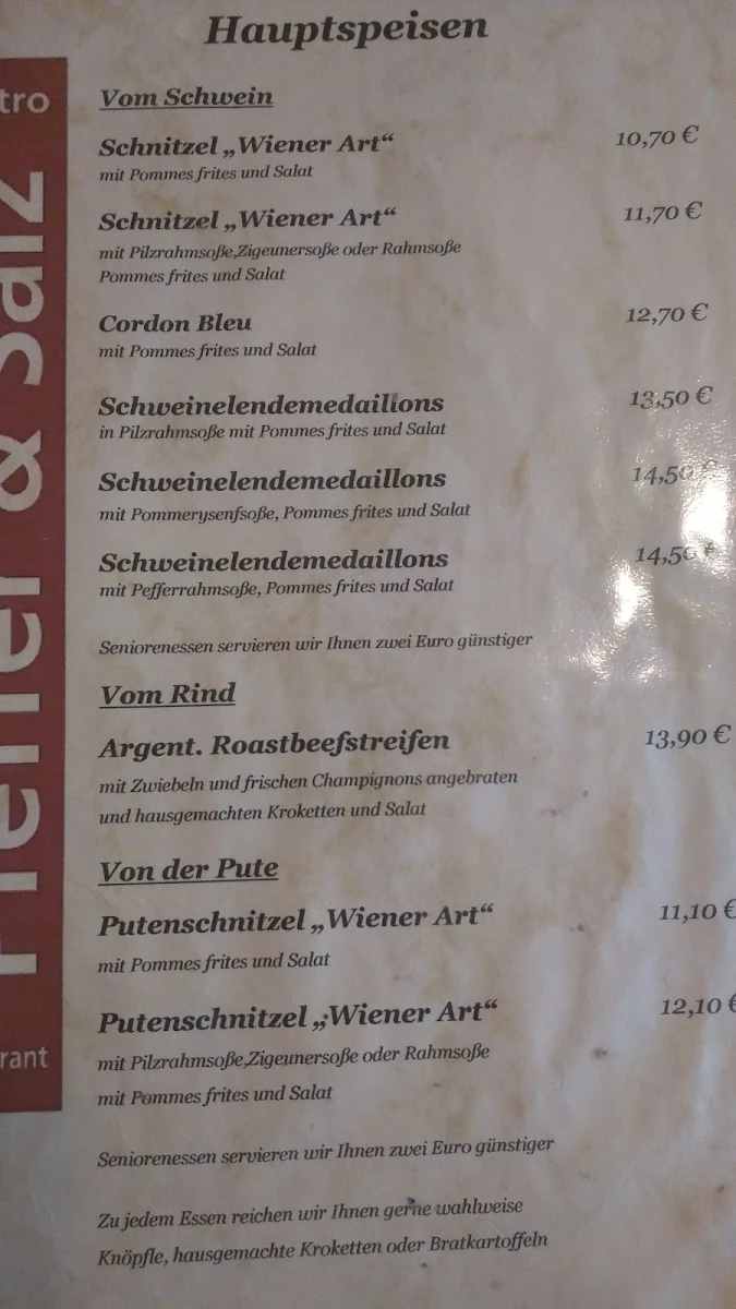 Speisekarte photo 5