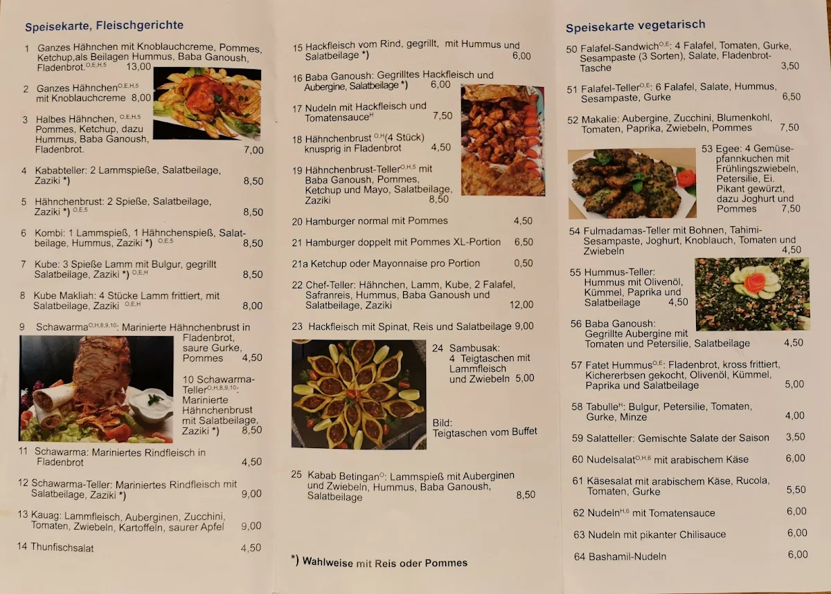 Speisekarte photo 9