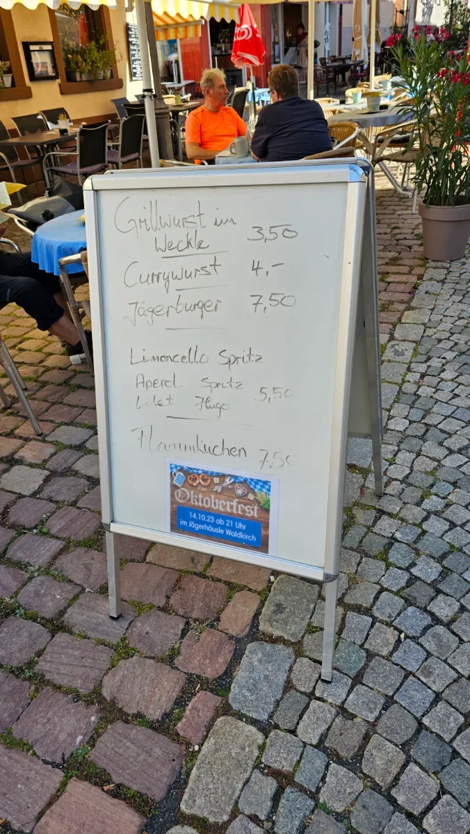 Speisekarte, Jägerhaus