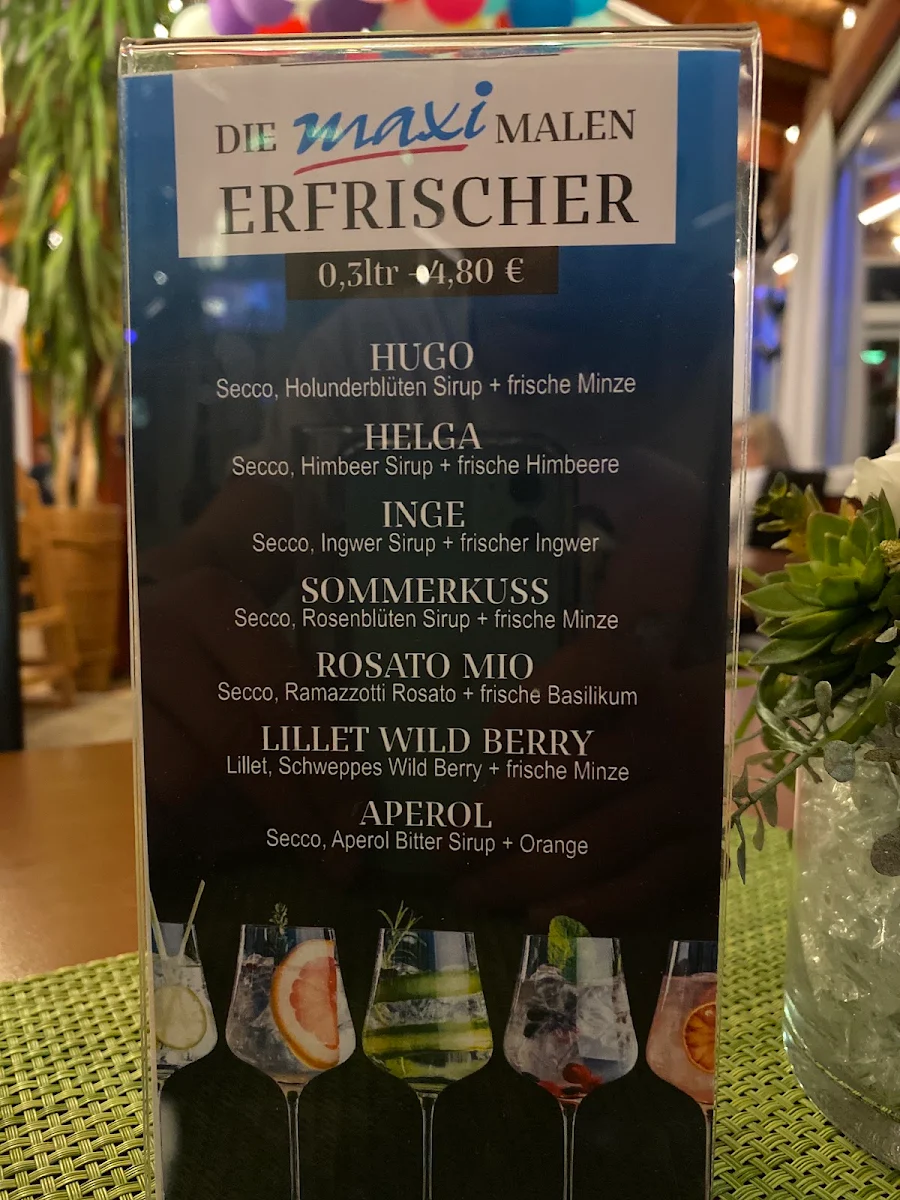 Speisekarte, Maxi Gastro GmbH