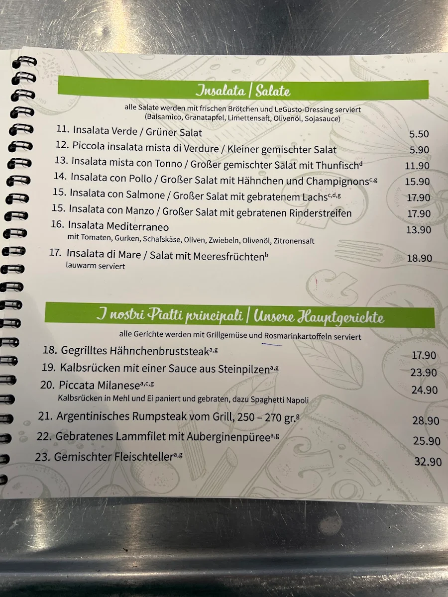 Speisekarte photo 1
