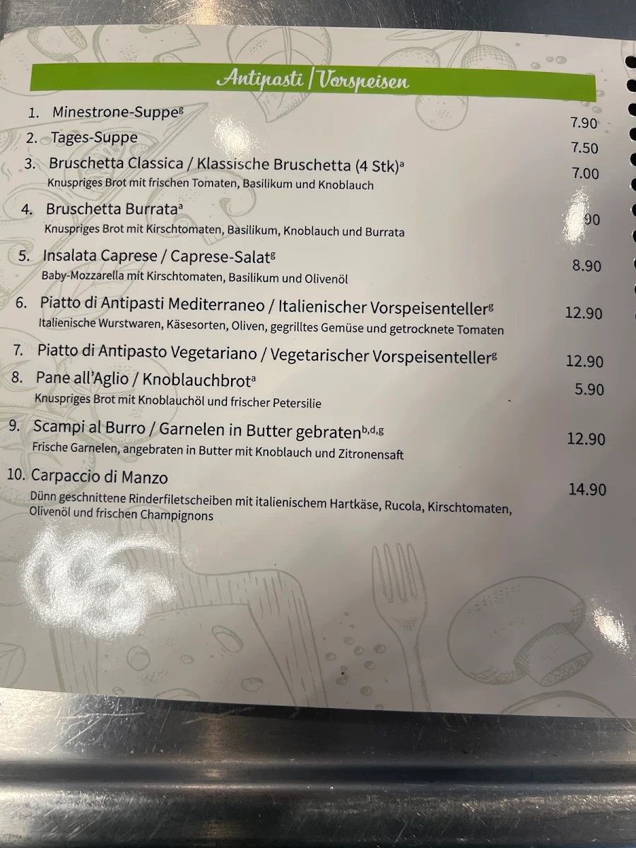 Speisekarte photo 3