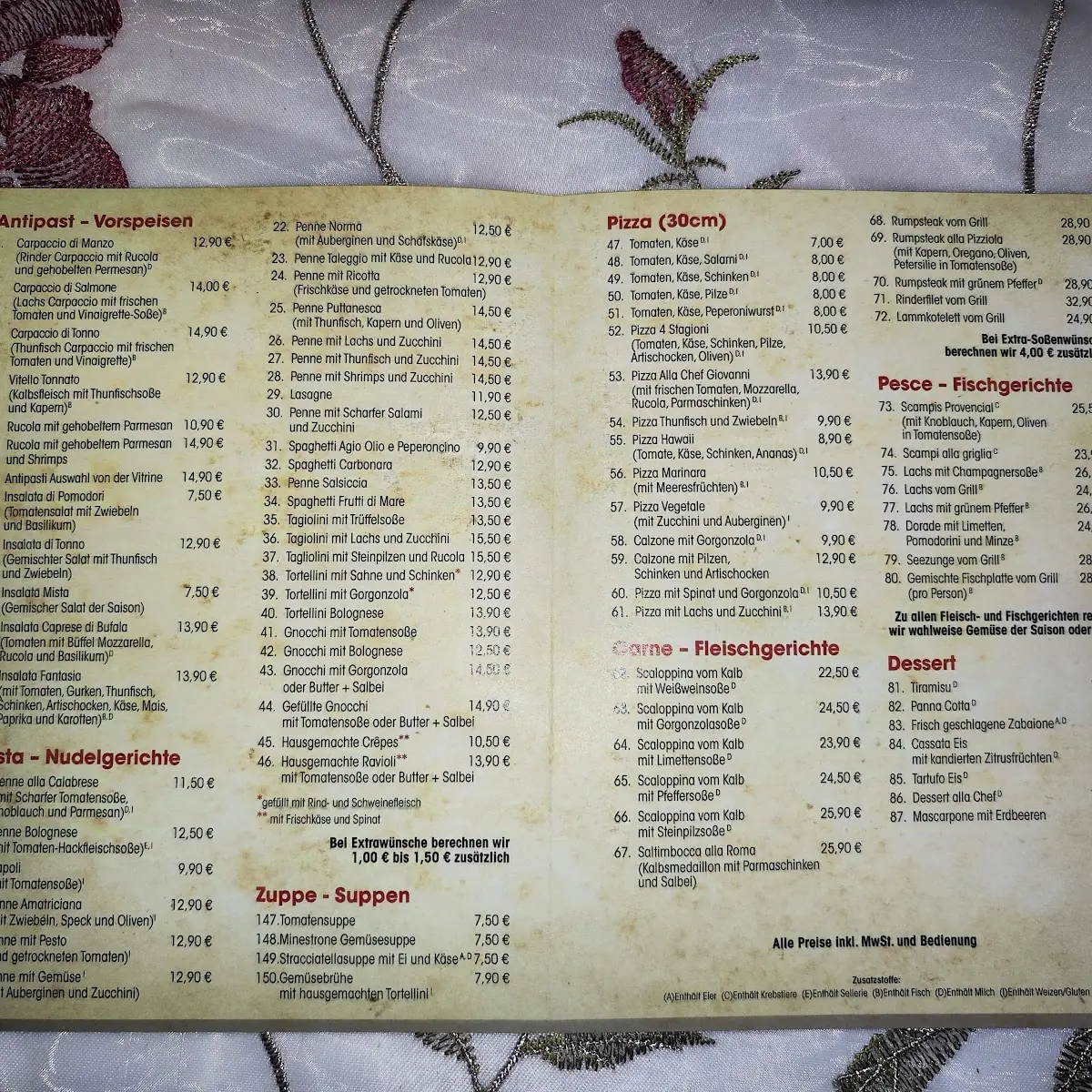 Speisekarte photo 1