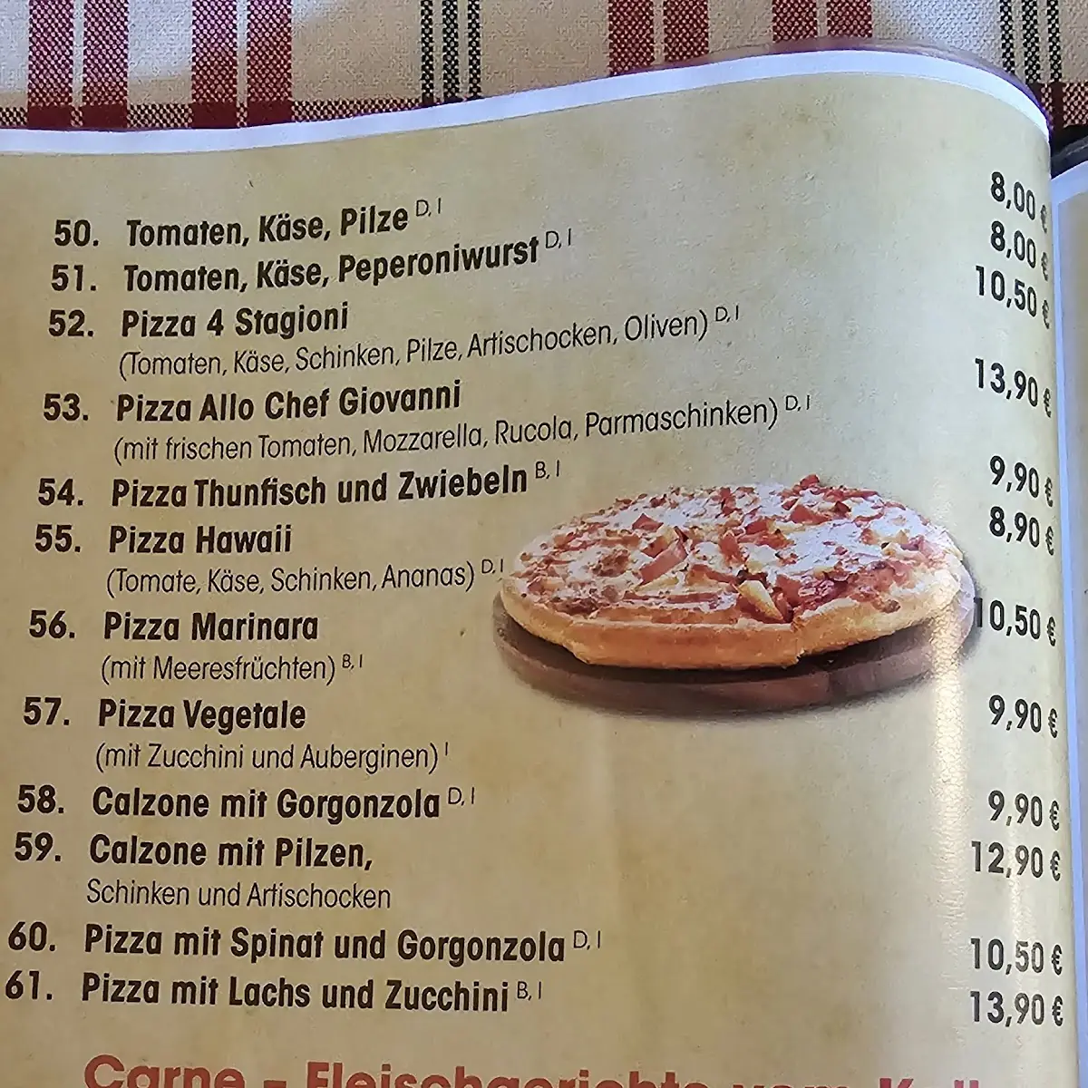 Speisekarte photo 3