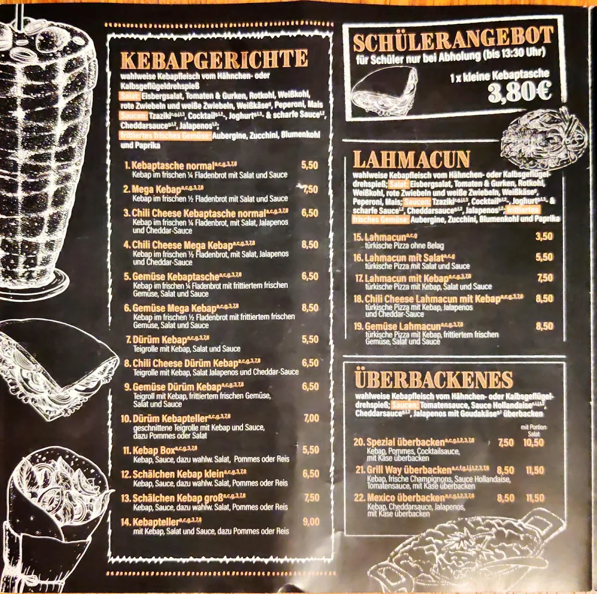 Speisekarte photo 1