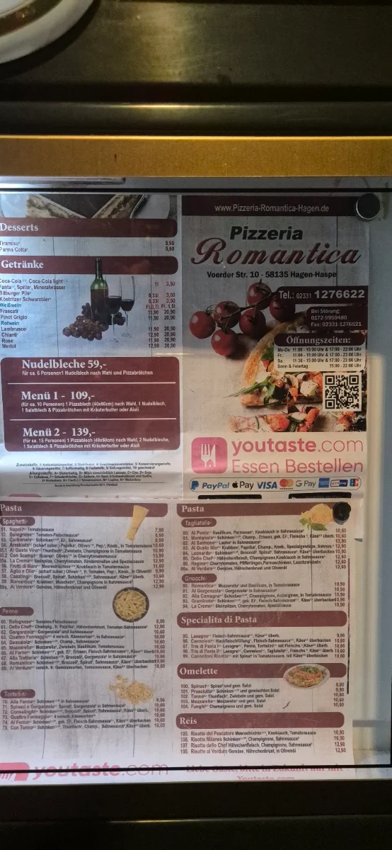 Speisekarte photo 2