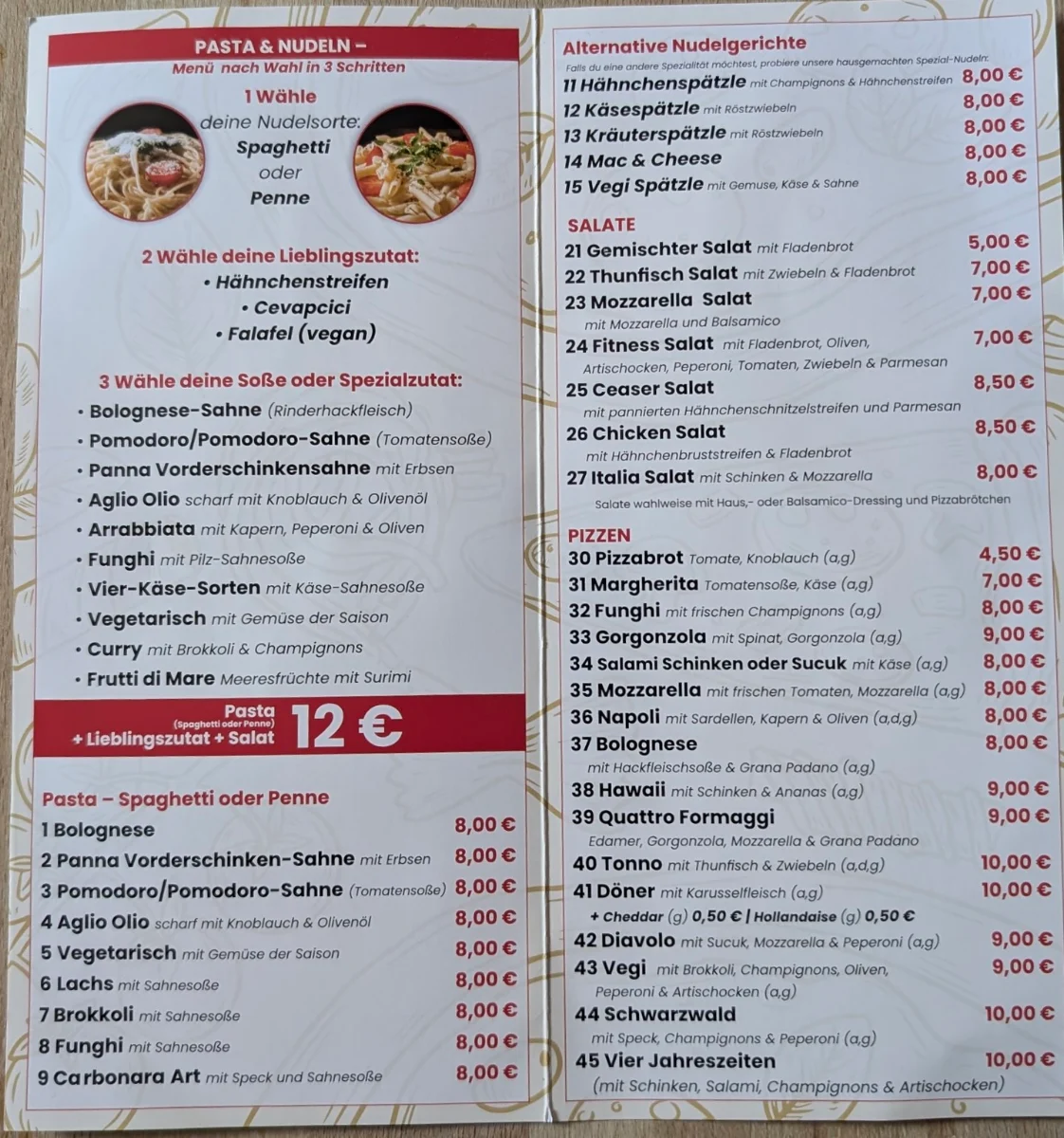 Speisekarte photo 2