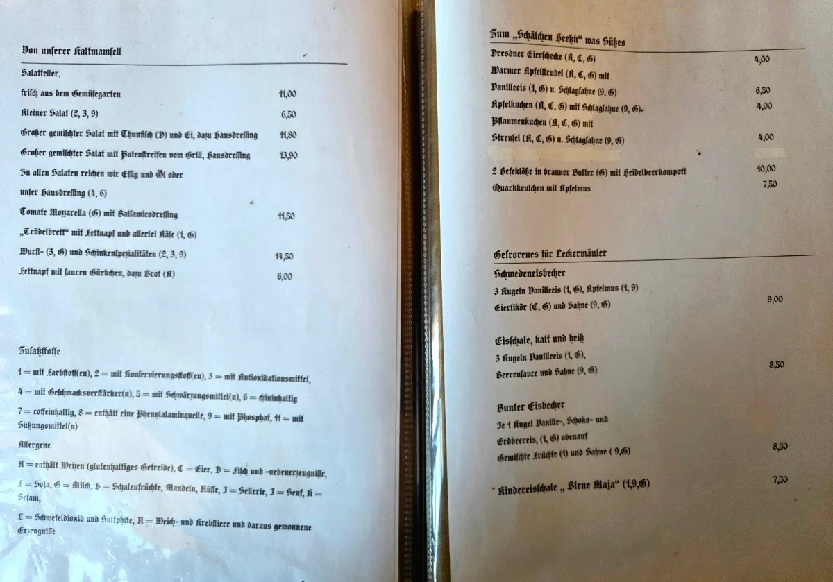Speisekarte photo 3