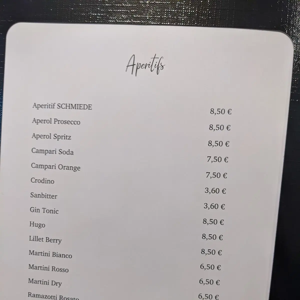 Speisekarte photo 4
