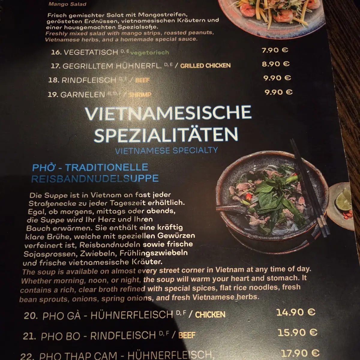 Speisekarte photo 2