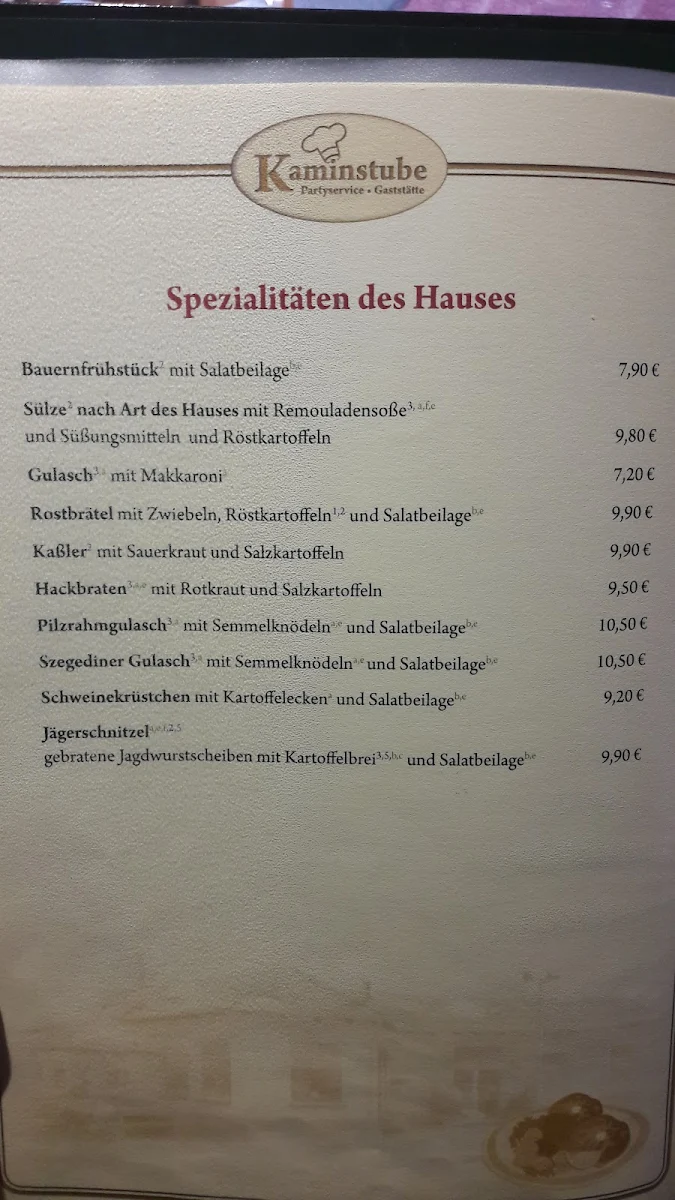 Speisekarte photo 3
