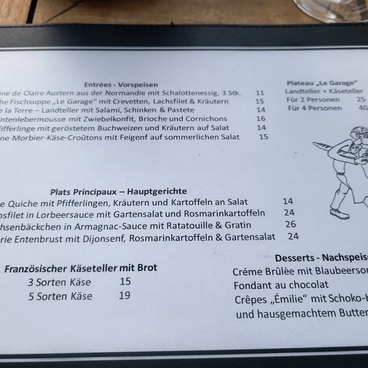 Speisekarte photo 3