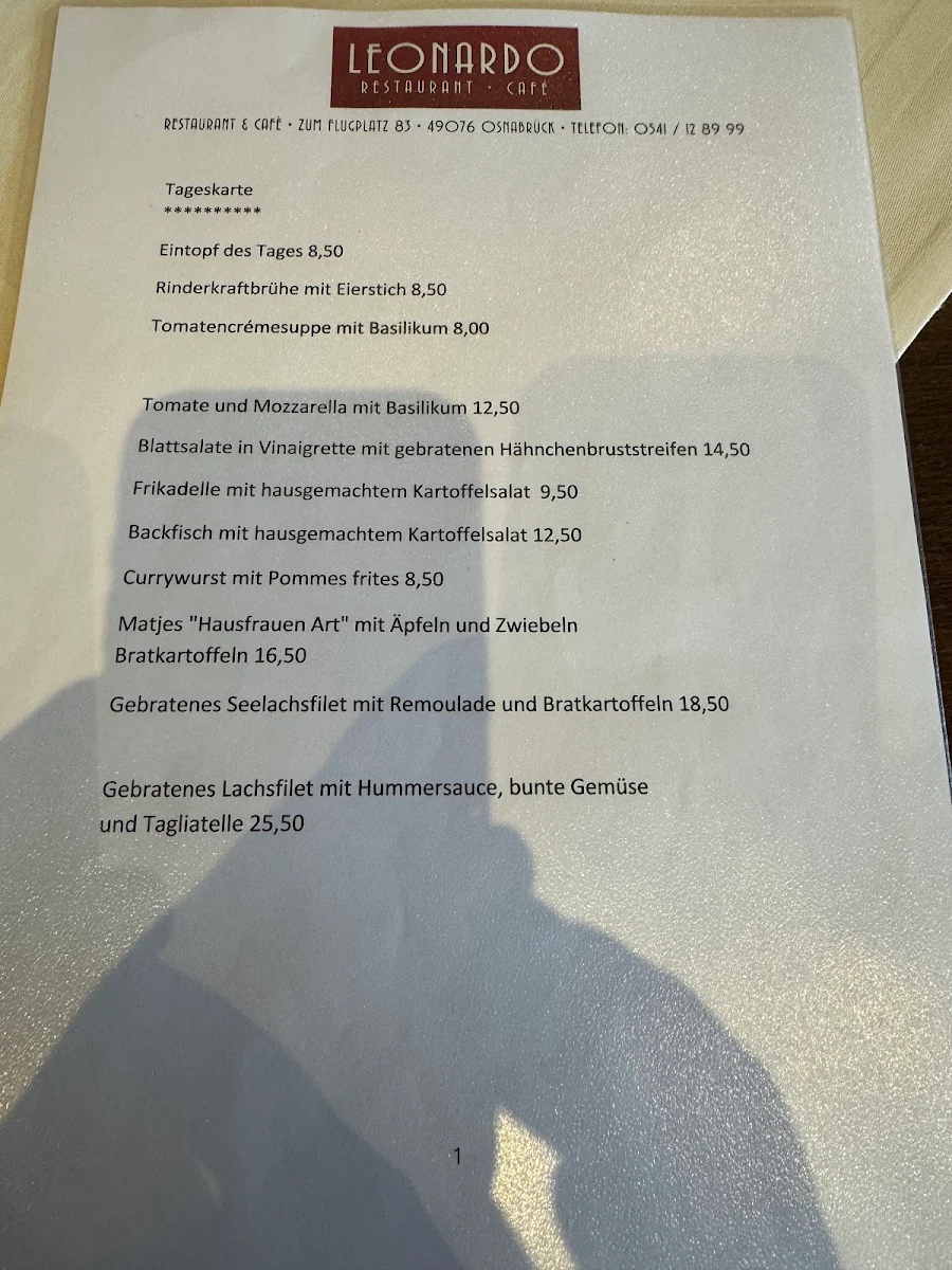 Speisekarte photo 3