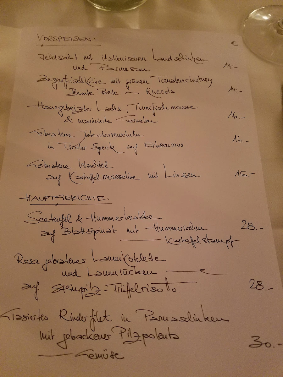 Speisekarte photo 2