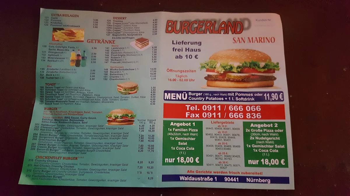 Speisekarte photo 1