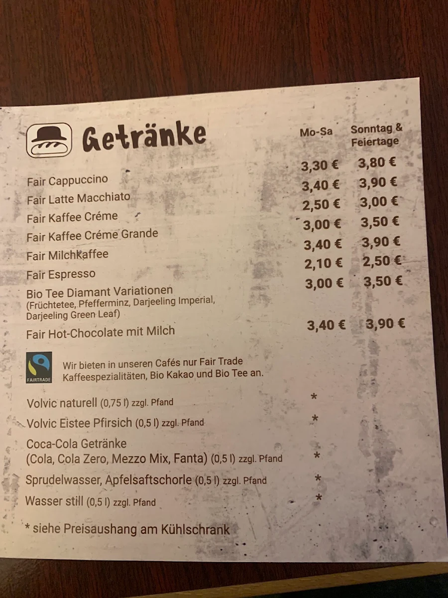 Speisekarte photo 1