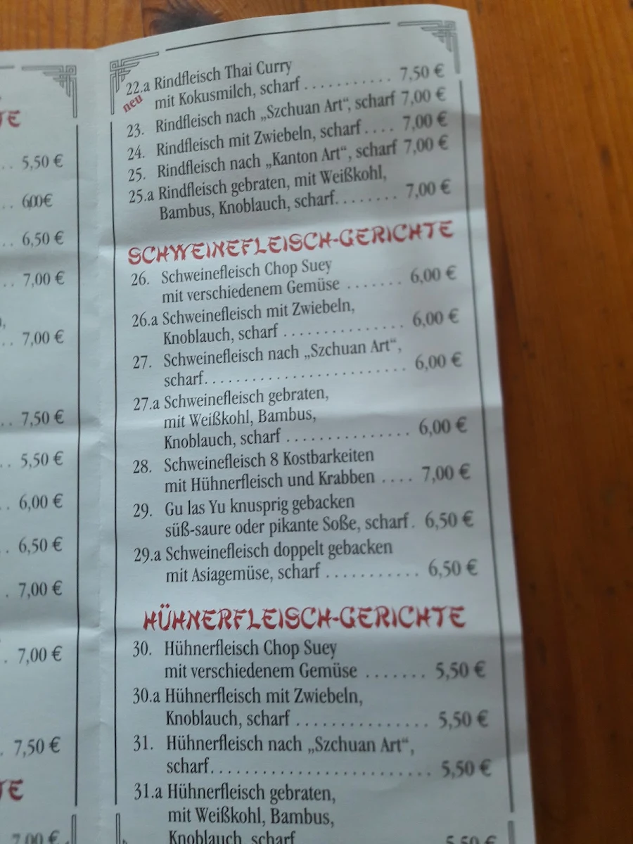 Speisekarte photo 4