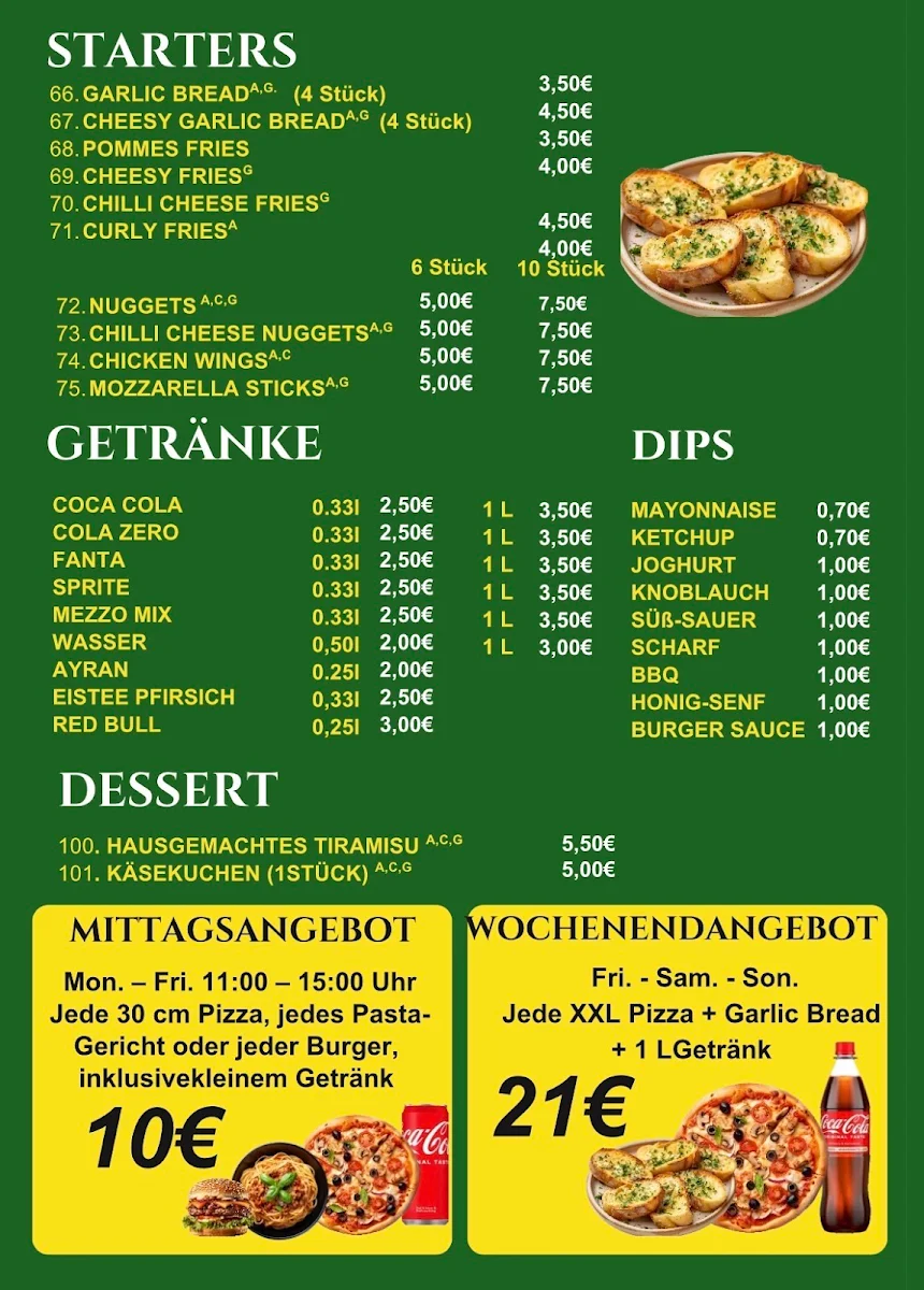 Speisekarte photo 5