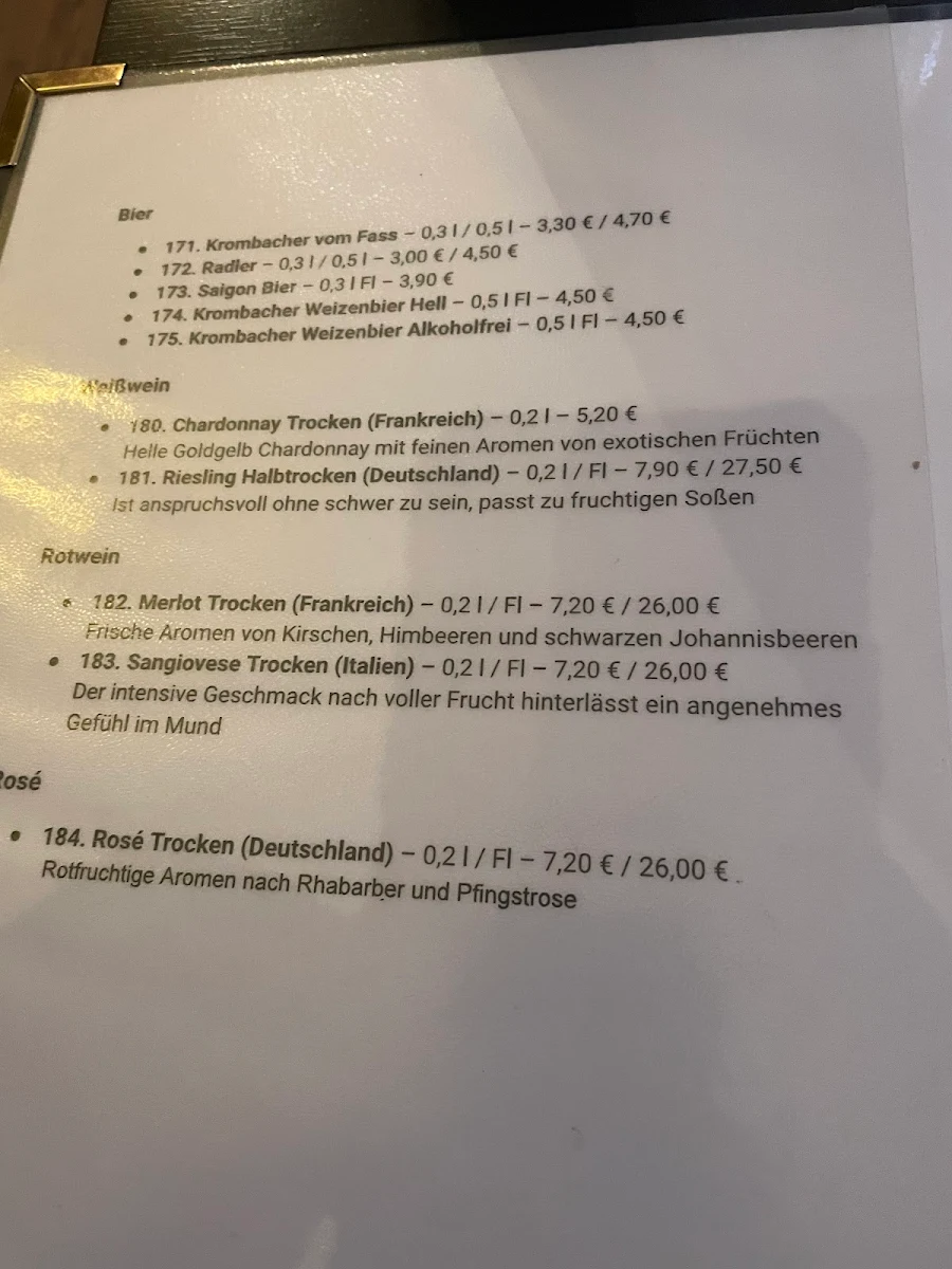 Speisekarte photo 8