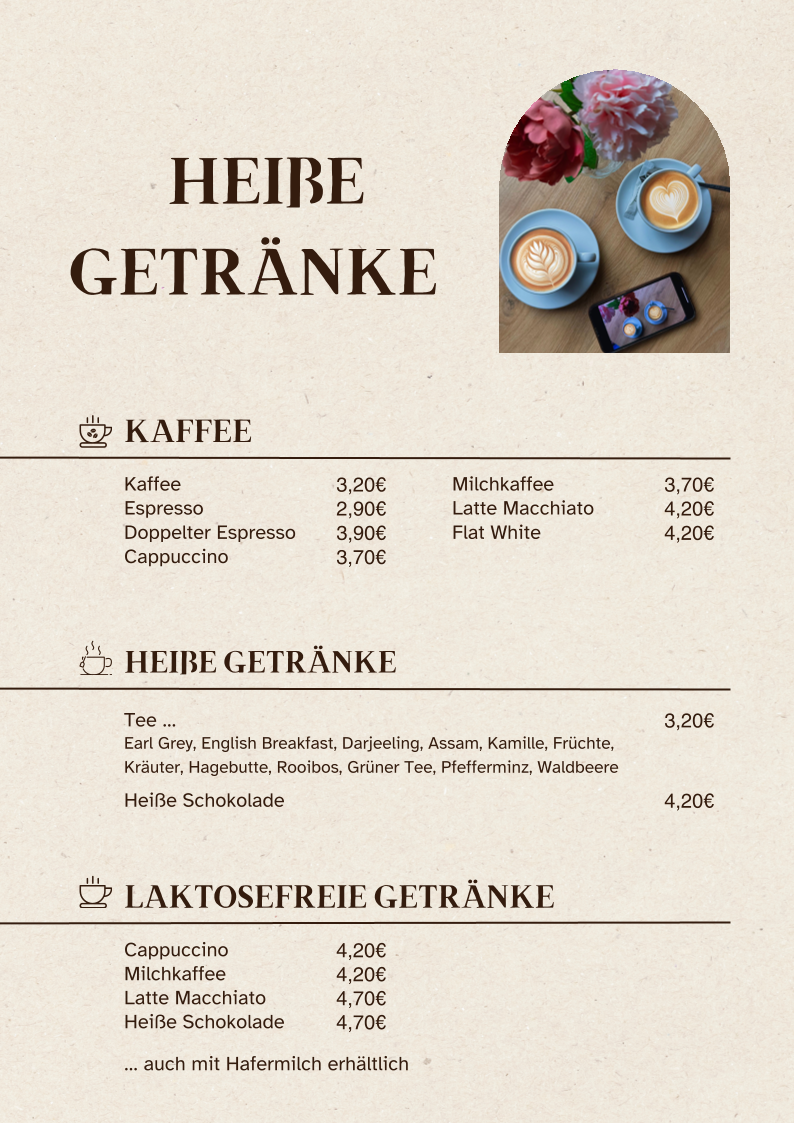 Speisekarte photo 2