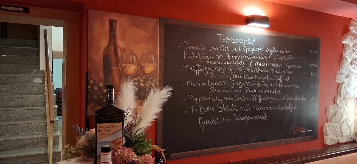 Speisekarte, La Rustica Pizzeria & Ristorante - Giampiero Pelli