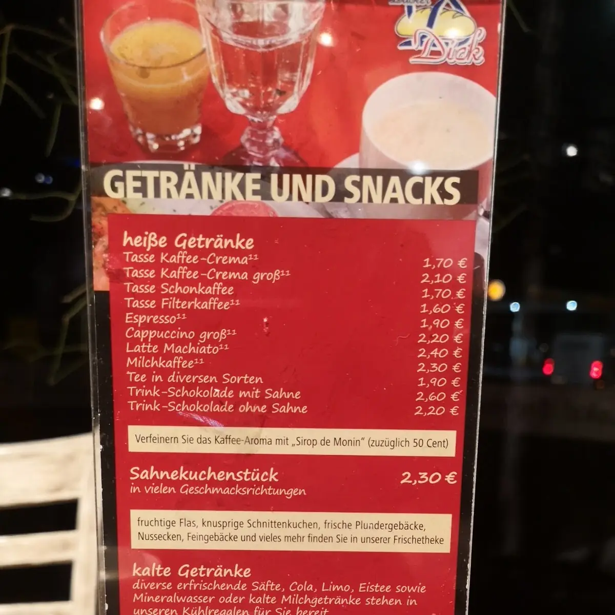 Speisekarte photo 2