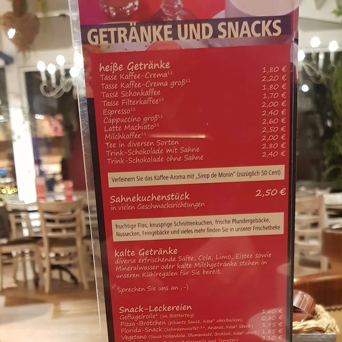 Speisekarte photo 4