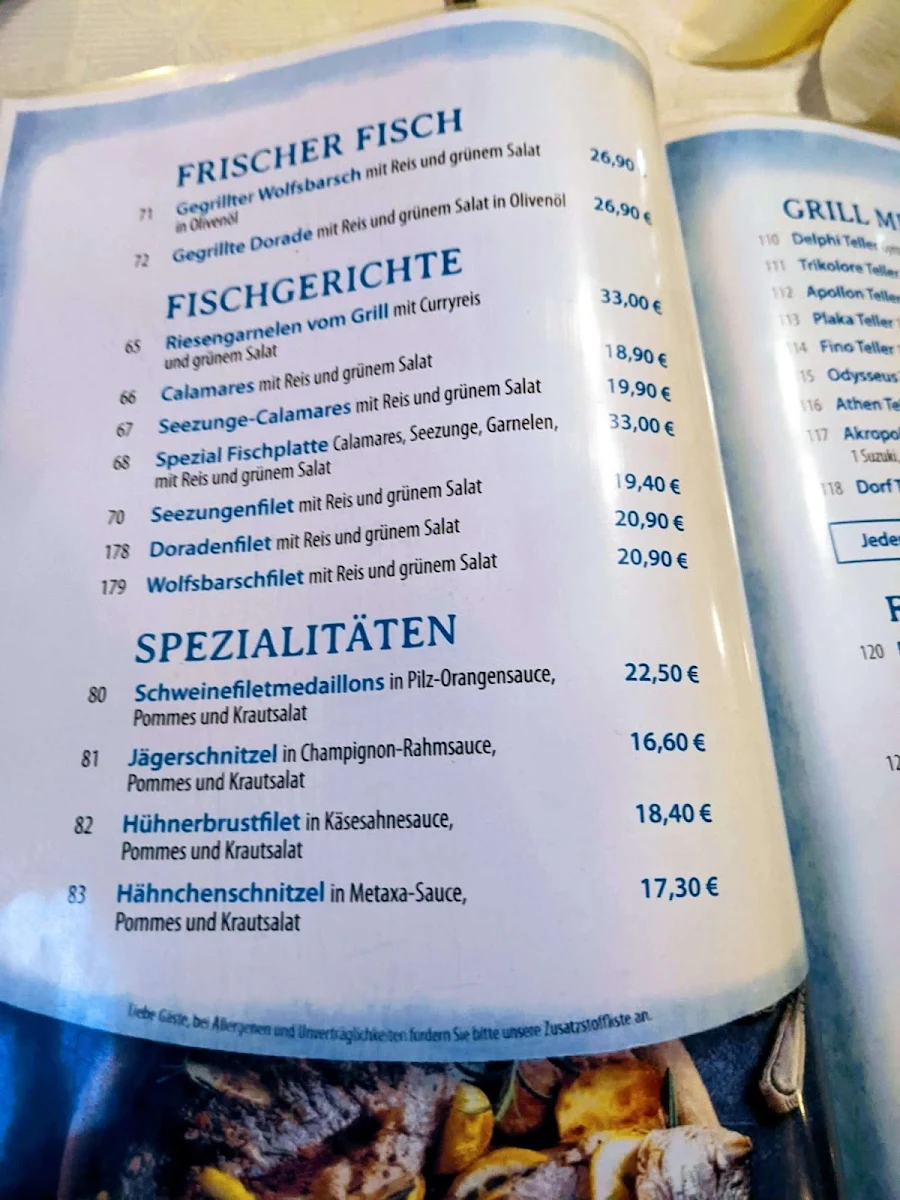 Speisekarte photo 2