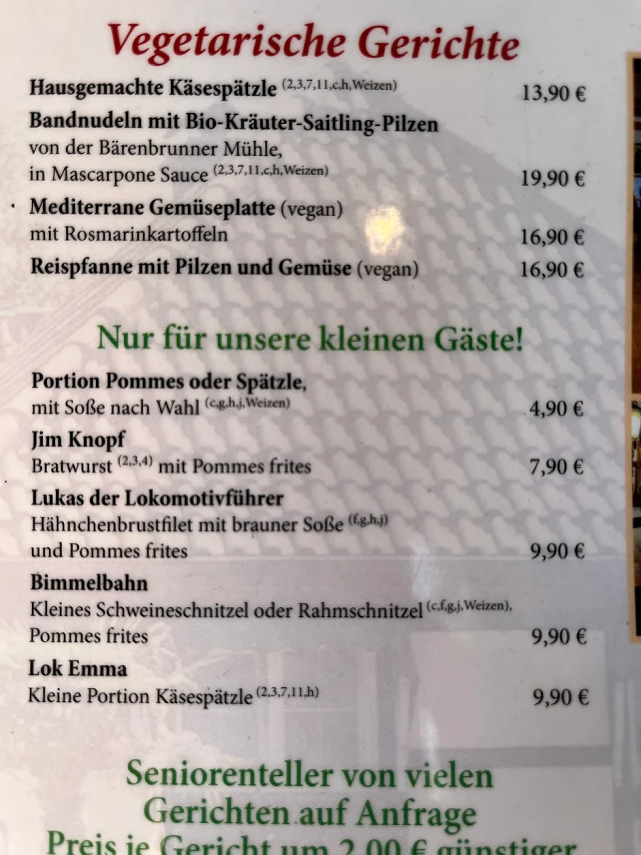 Speisekarte photo 6