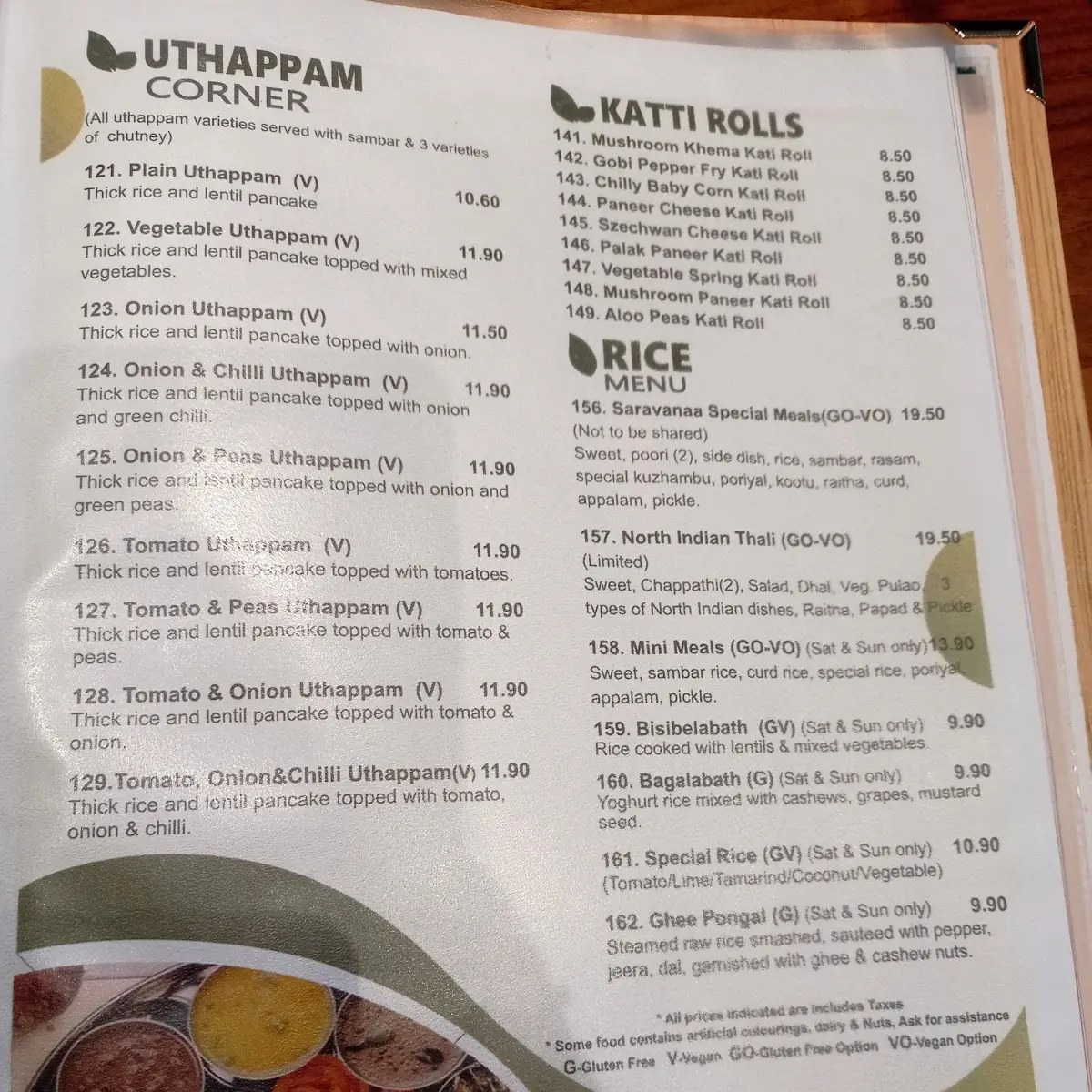 Speisekarte photo 5