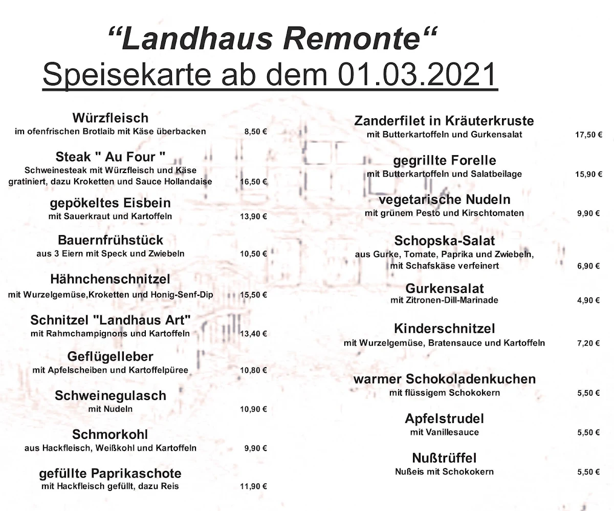 Speisekarte photo 3