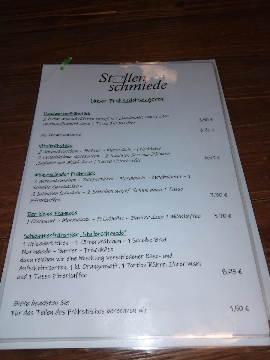 Speisekarte photo 1
