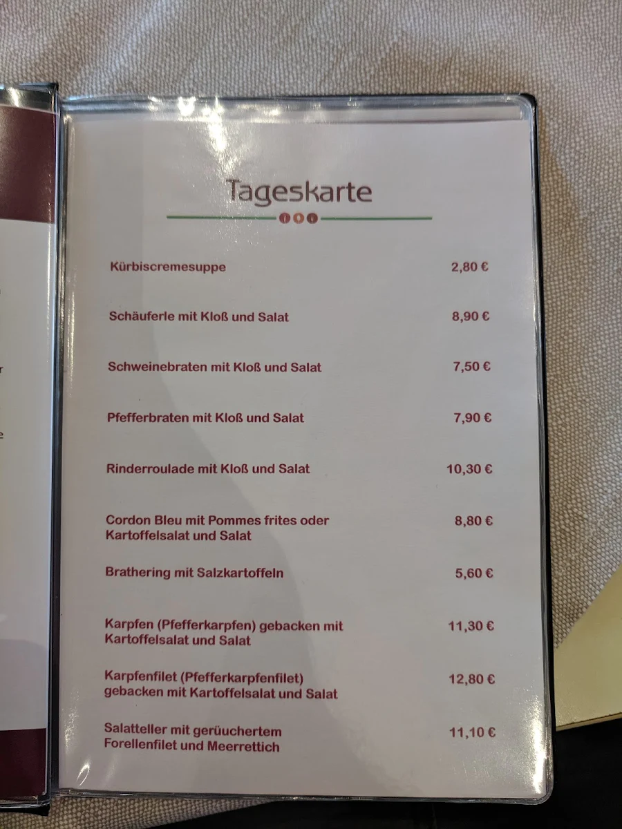 Speisekarte photo 3
