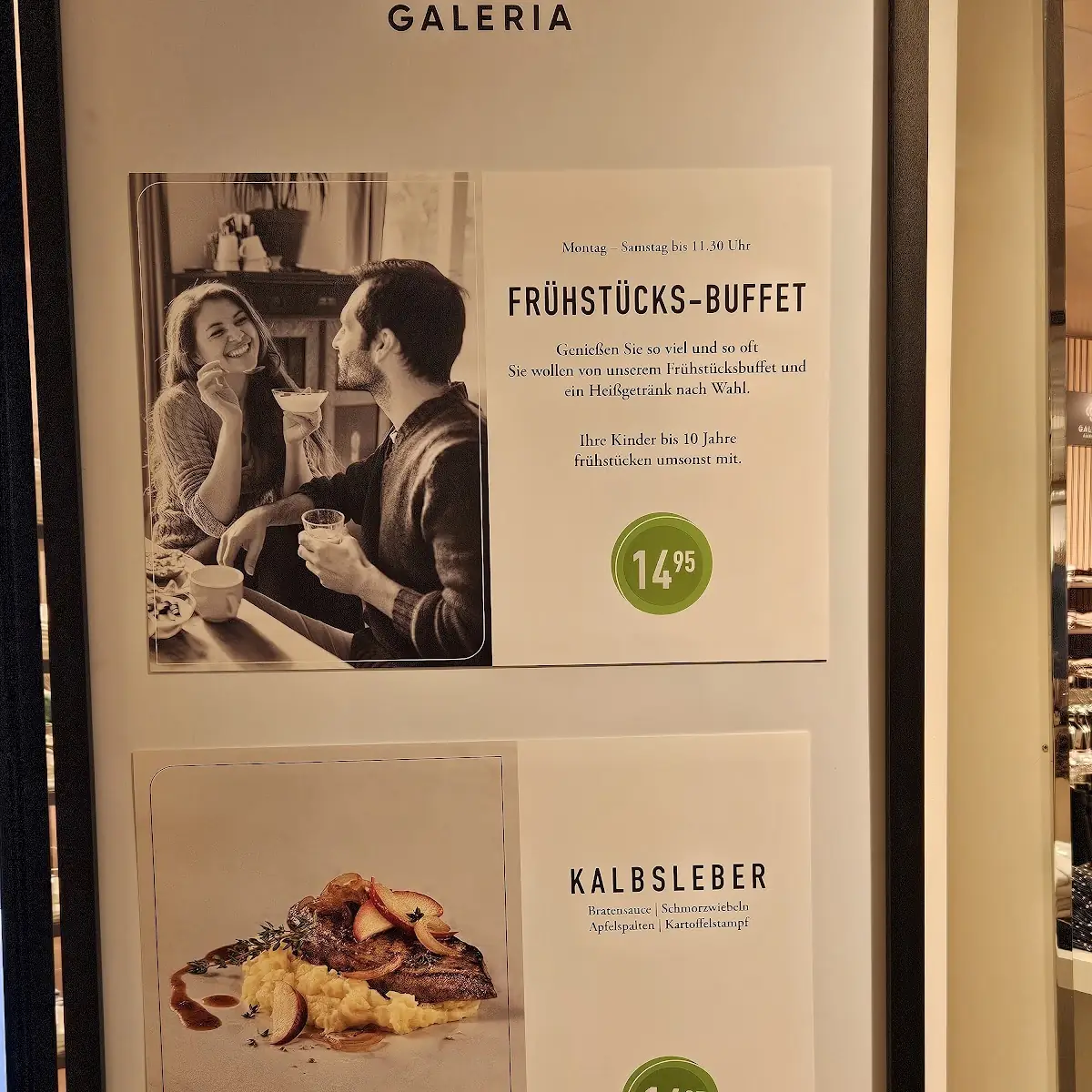 Speisekarte photo 2