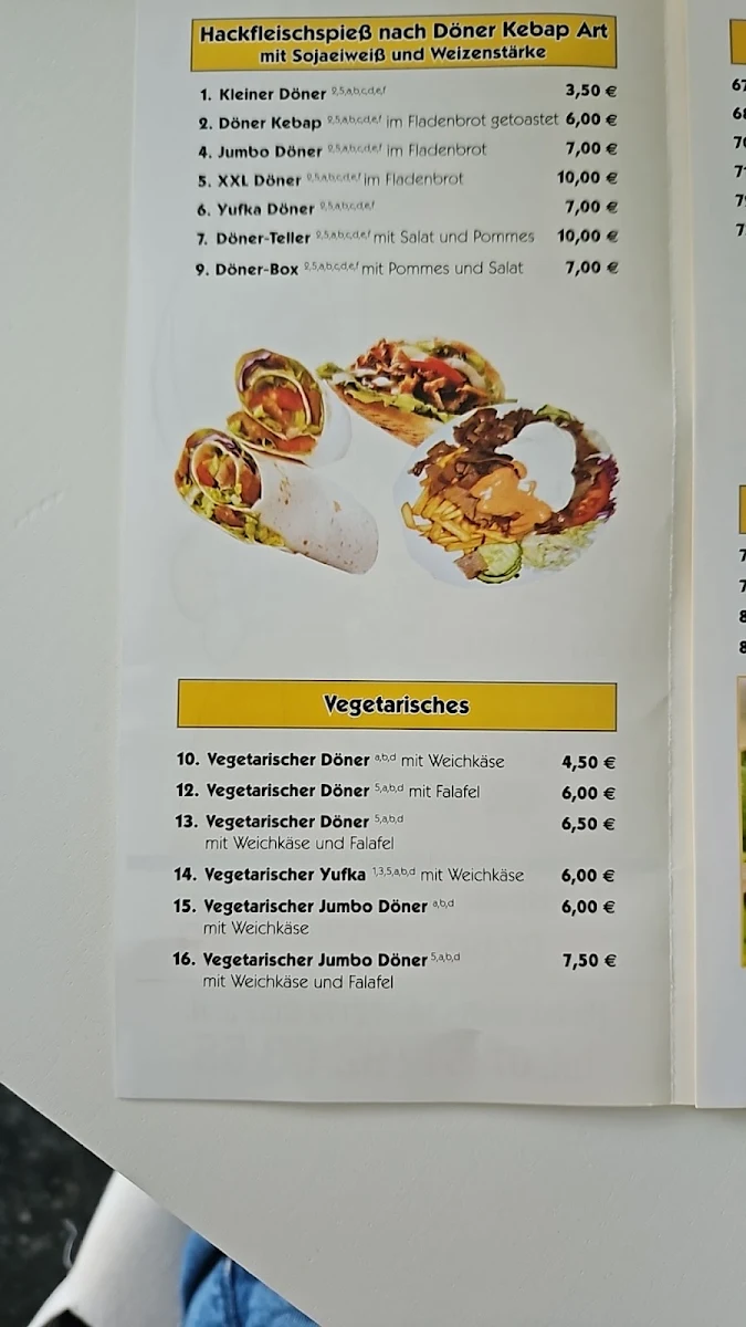 Speisekarte photo 2